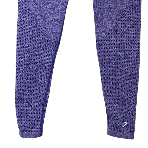 GymShark Vital Seamless 2.0 Leggings Size M Purple Athleisure Gym Workout - Picture 7 of 10